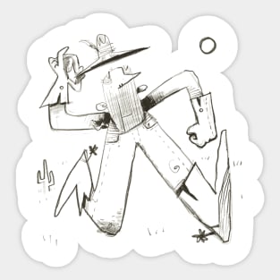 Placid Cowboy Sticker